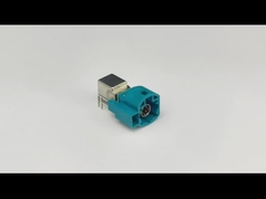 Cor automotivo do código Z Waterblue do conector da montagem HSD do PWB do ângulo direito