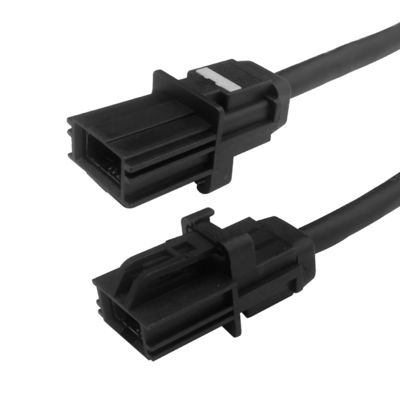 Black 12 Pin HSD LVDS Extension Cable Durable For Automotive