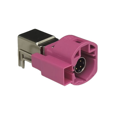 Automotive FAKRA HSD Connector H Code GPS Signal For PCB Mount