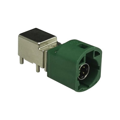 Automotive HSD LVDS 4 Pin Right Angle Plug and Jack PCB Connector
