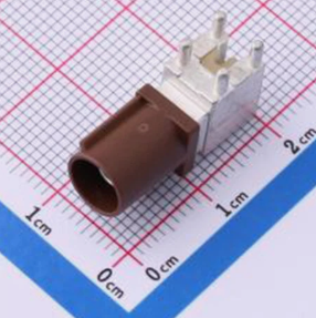 FAKRA RF Connector System Data Connector Keying Code F Wire-to-Board ShieldedH Mount horizontal